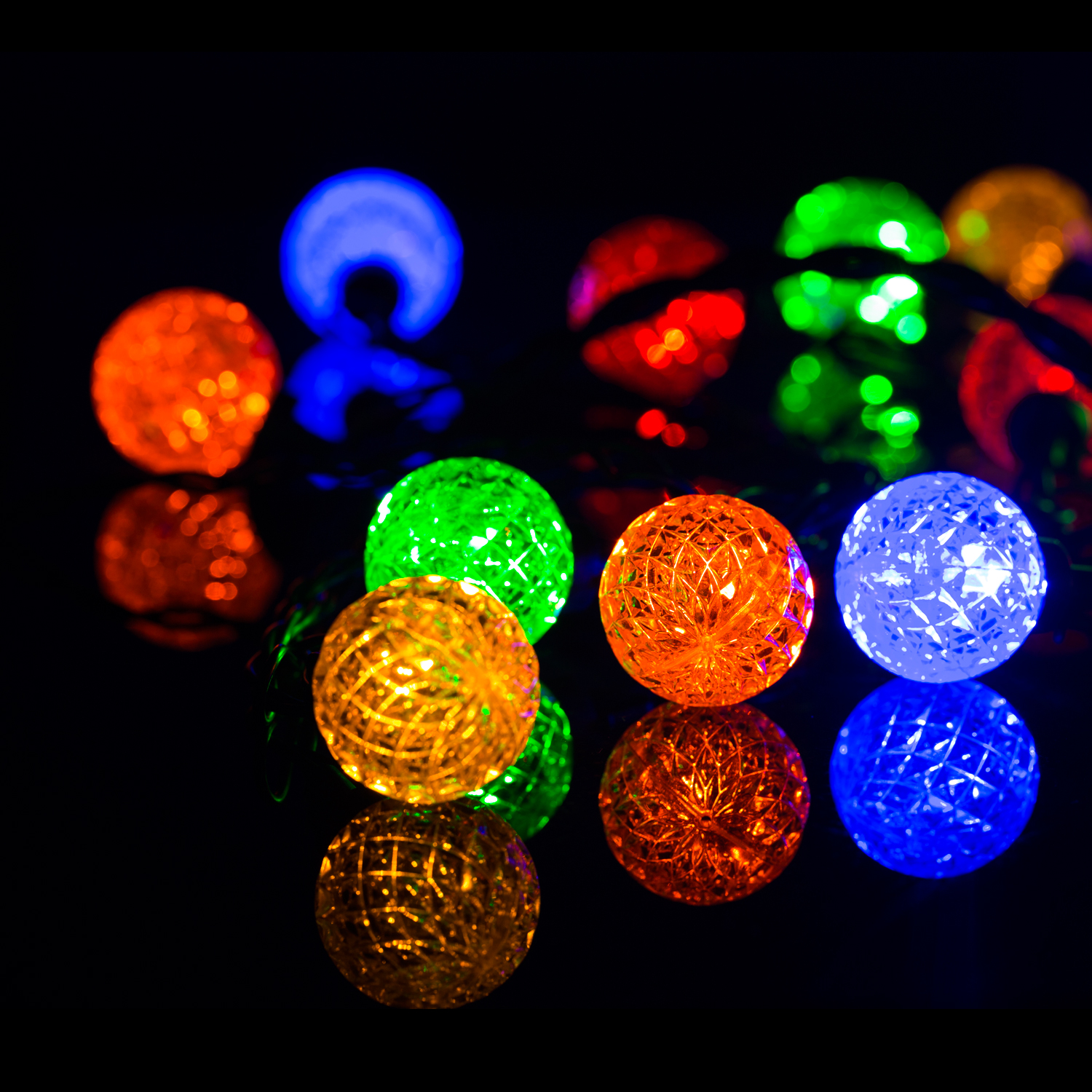 C9 Christmas / Festival / Party /Wedding Diamond LED String Lights